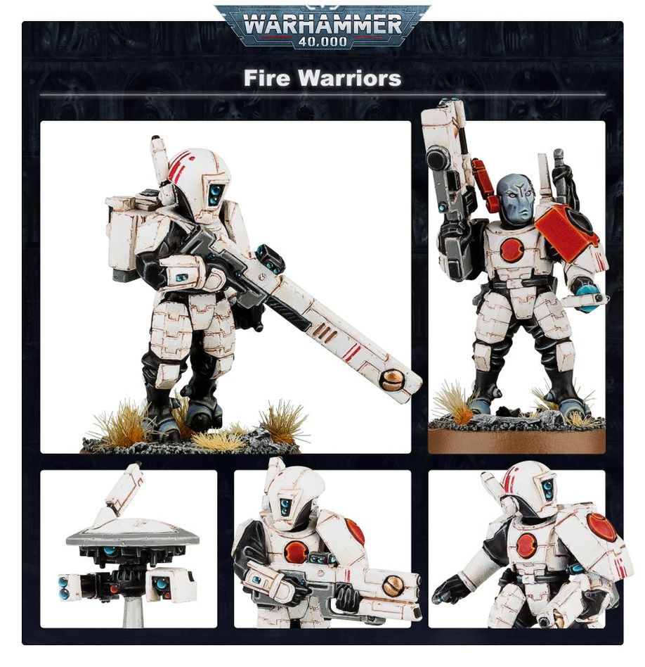 Warhammer 40k FIRE WARRIORS BREACHER TEAM