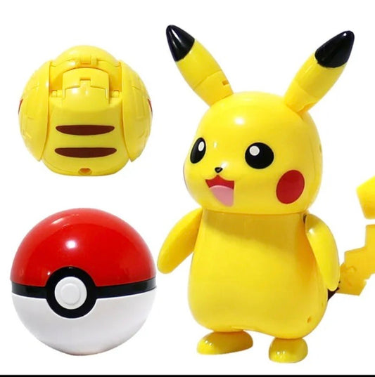 Pokémon Action Figure In Pokeball - PIKACHU