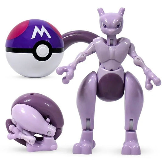 Pokémon Action Figure In Pokeball - MEWTWO