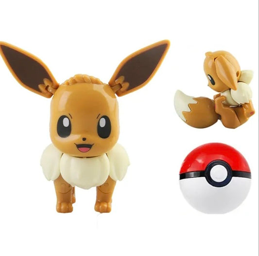 Pokémon Action Figure In Pokeball - EEVEE