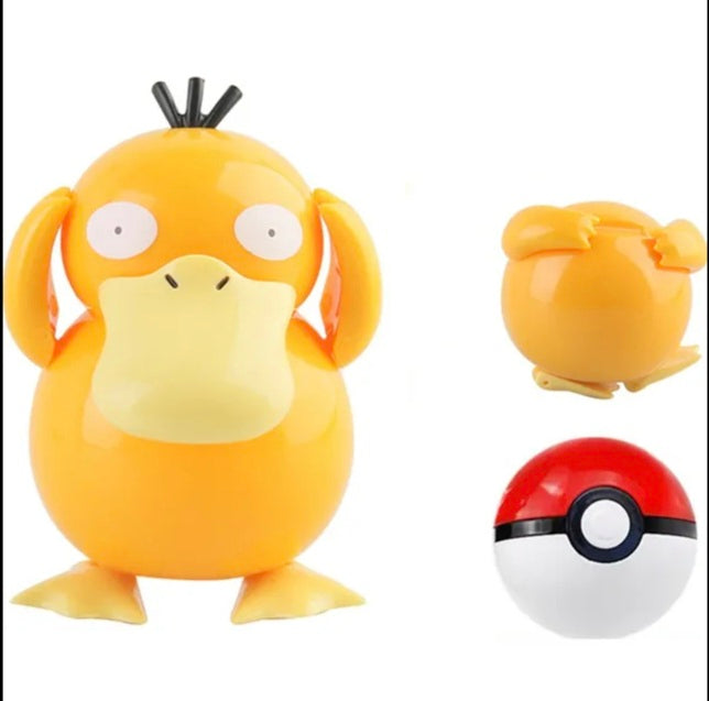 Pokémon Action Figure In Pokeball - PSYDUCK