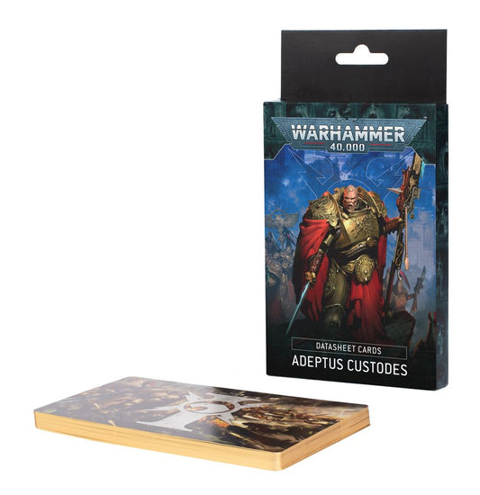 Warhammer 40k DATASHEET CARDS: ADEPTUS CUSTODES